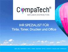 Tablet Screenshot of compatech.de